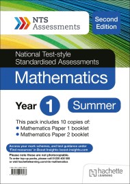 NTS Mathematics (Second Edition) Year 1, Summer PK10 (National Test-style Standardised Assessments)